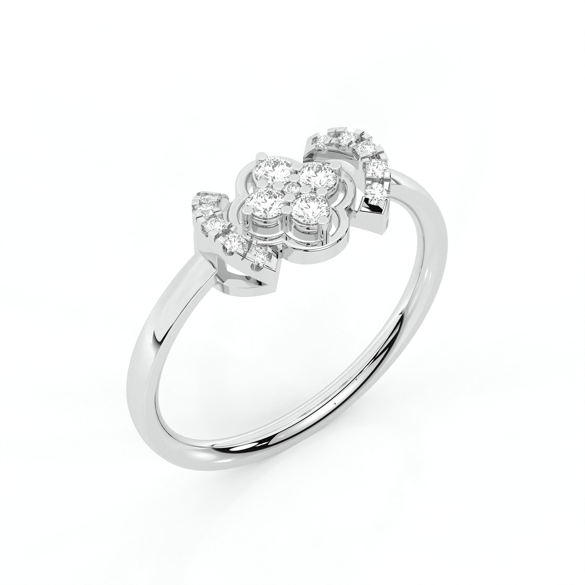 925 sterling silver Drop Rings