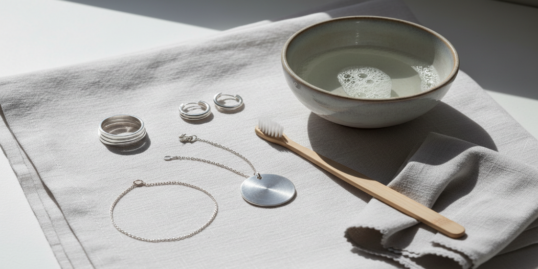 How to clean and care for 925 sterling silver jewellery — ZIXY Jewellery Care Guide" for SEO benefit.
