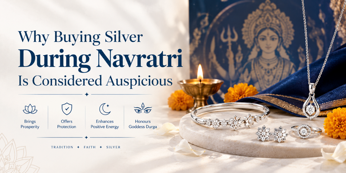Silver jewellery for Navratri auspicious buying