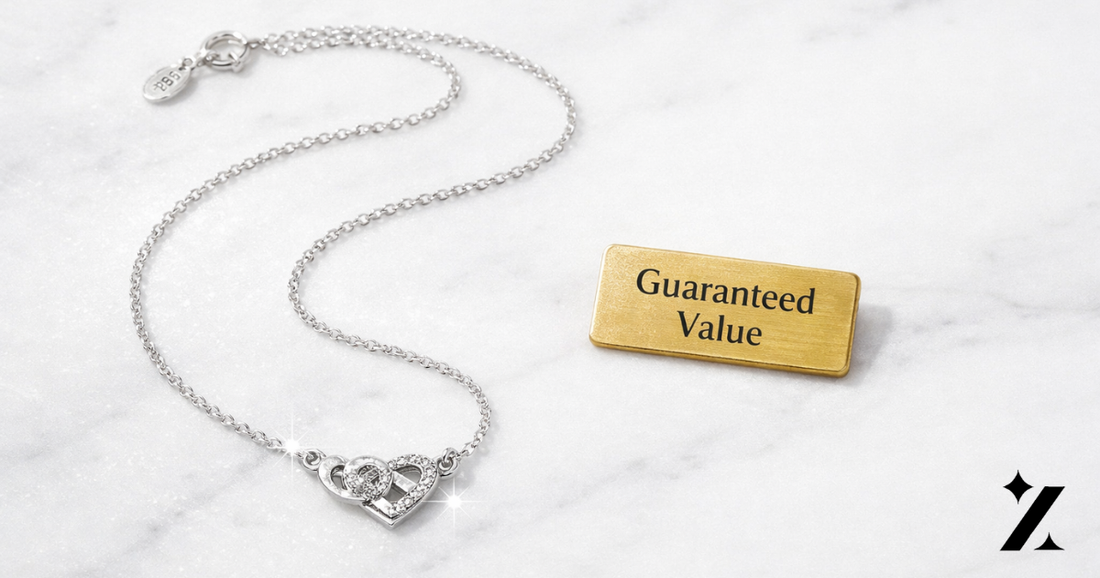ZIXY 925 silver jewellery with lifetime buyback guarantee — trusted investment