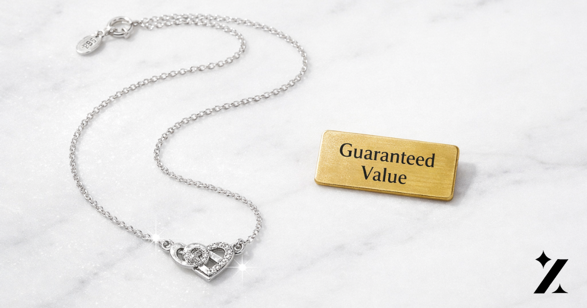 ZIXY 925 silver jewellery with lifetime buyback guarantee — trusted investment