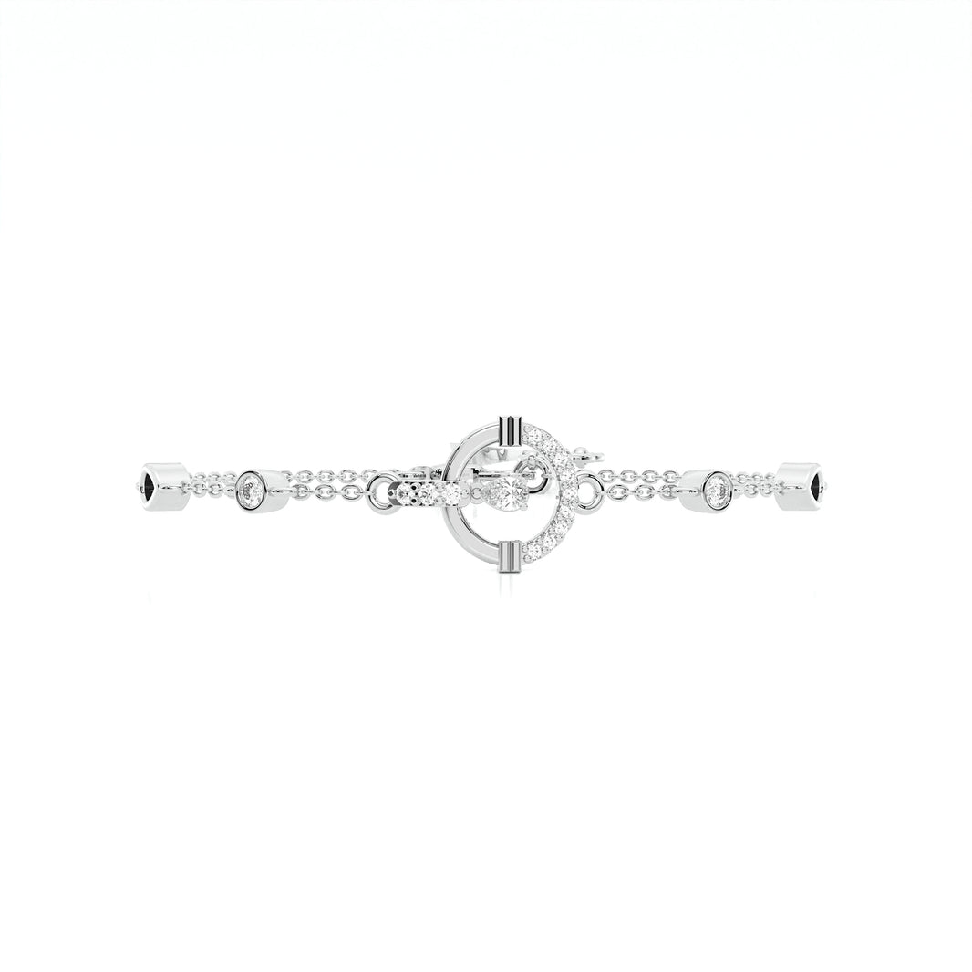 925 sterling silver Dancing Diamond Bracelets