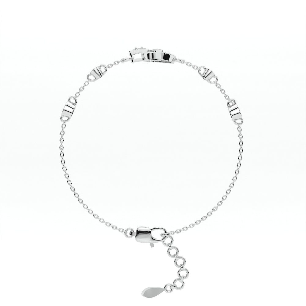 925 sterling silver Dancing Diamond Bracelets