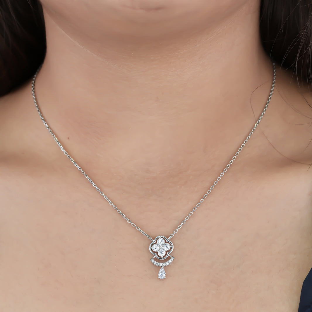 925 sterling silver Drop Necklace