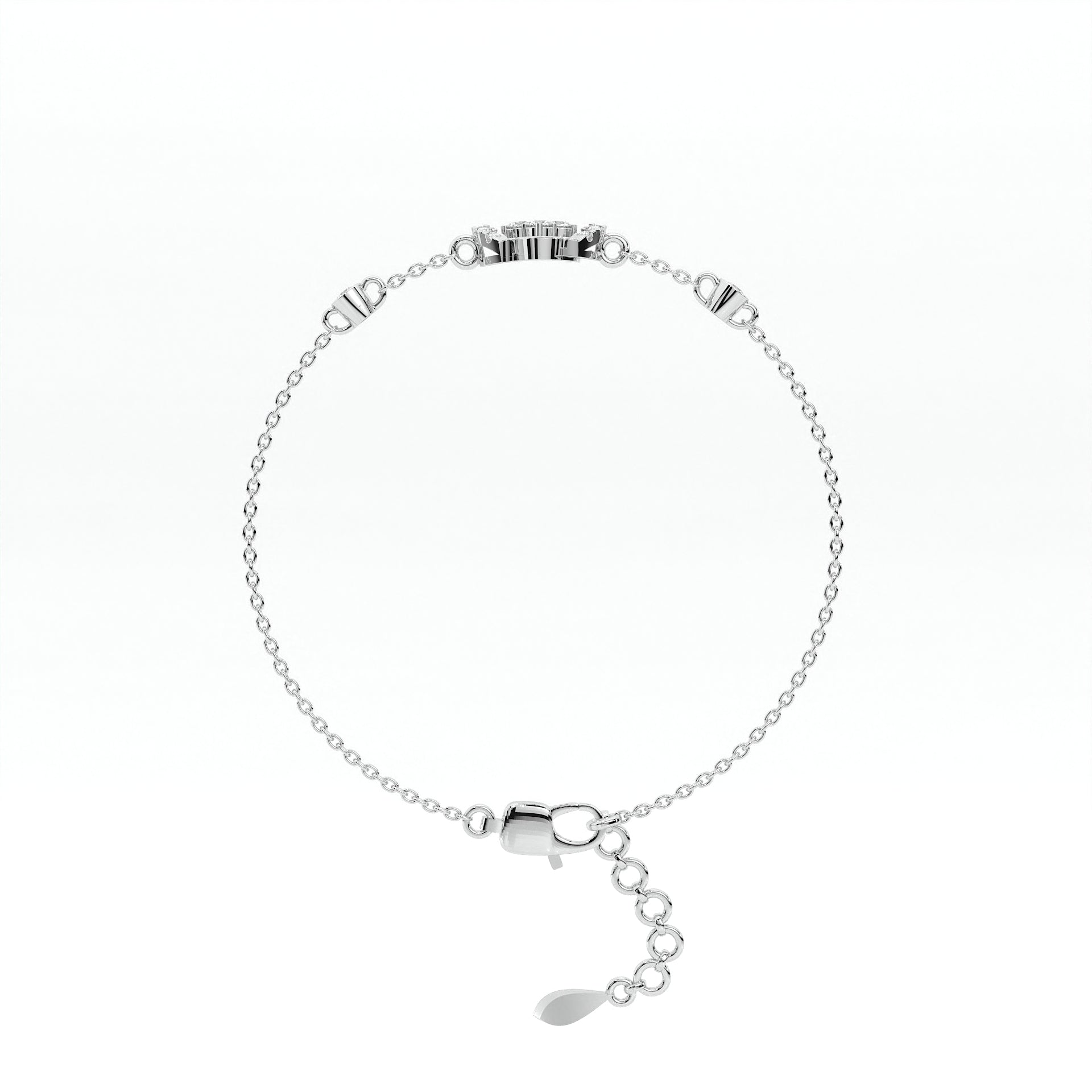 925 sterling silver Drop Bracelets