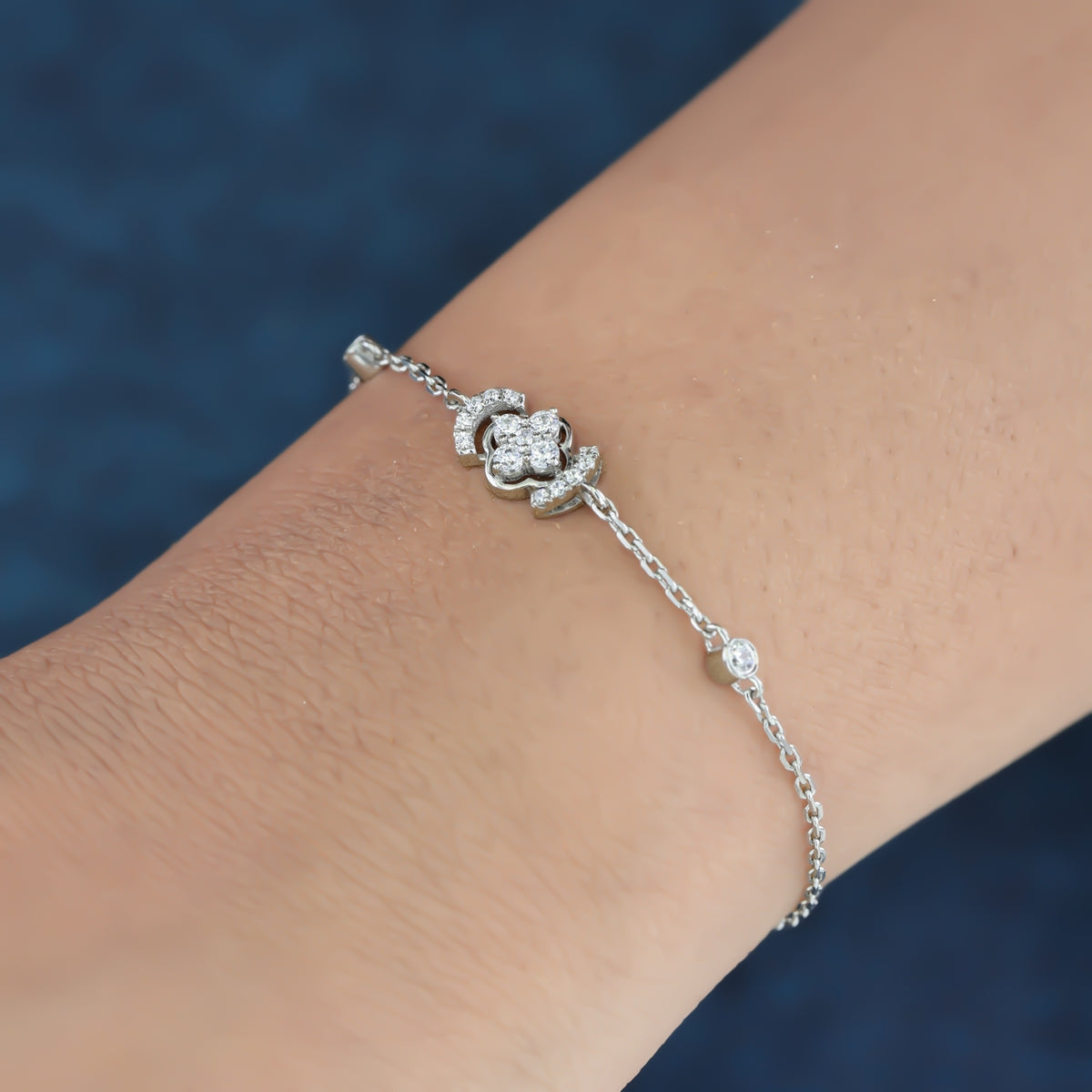 925 sterling silver Drop Bracelet