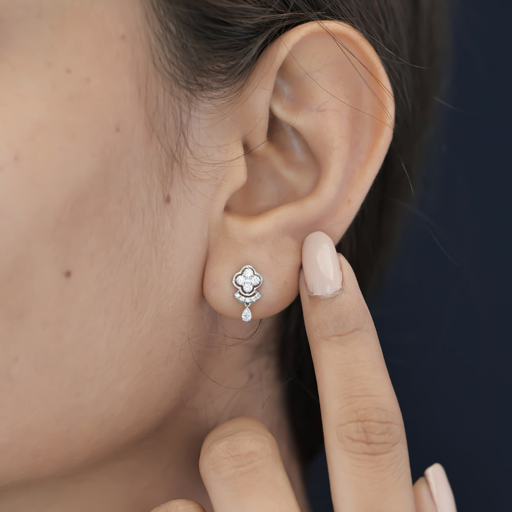 925 sterling silver Drop Earrings
