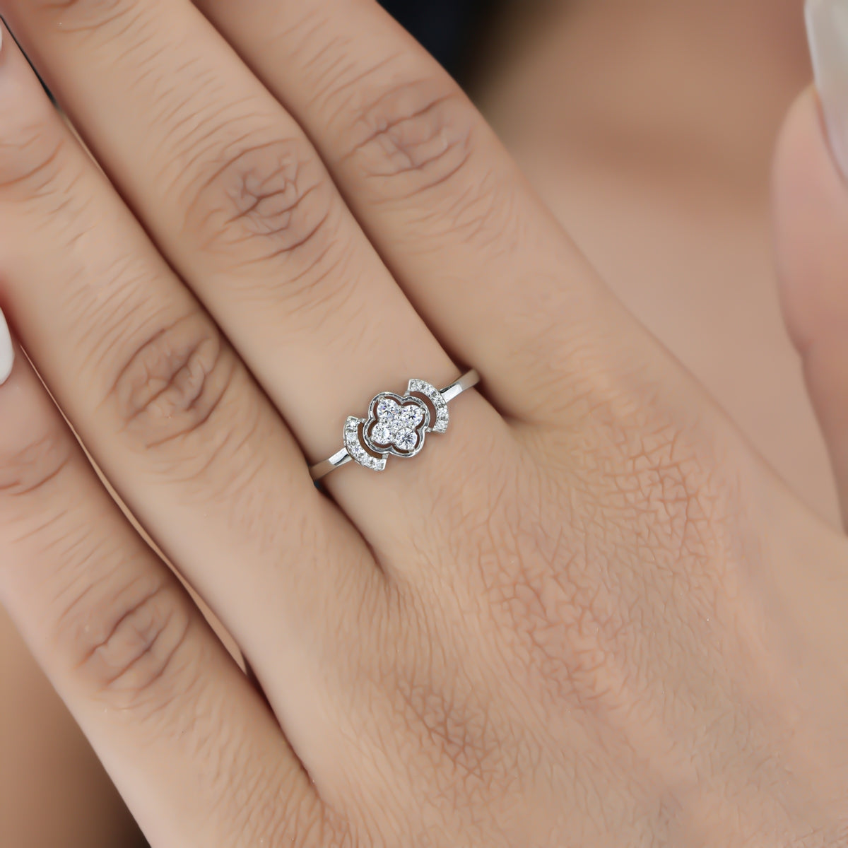 925 sterling silver Drop Ring