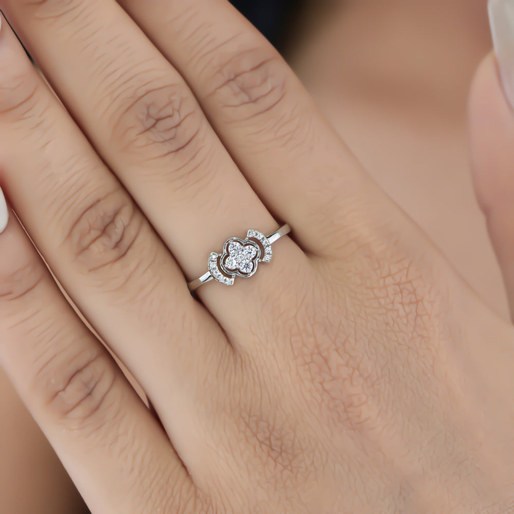 925 sterling silver Drop Ring