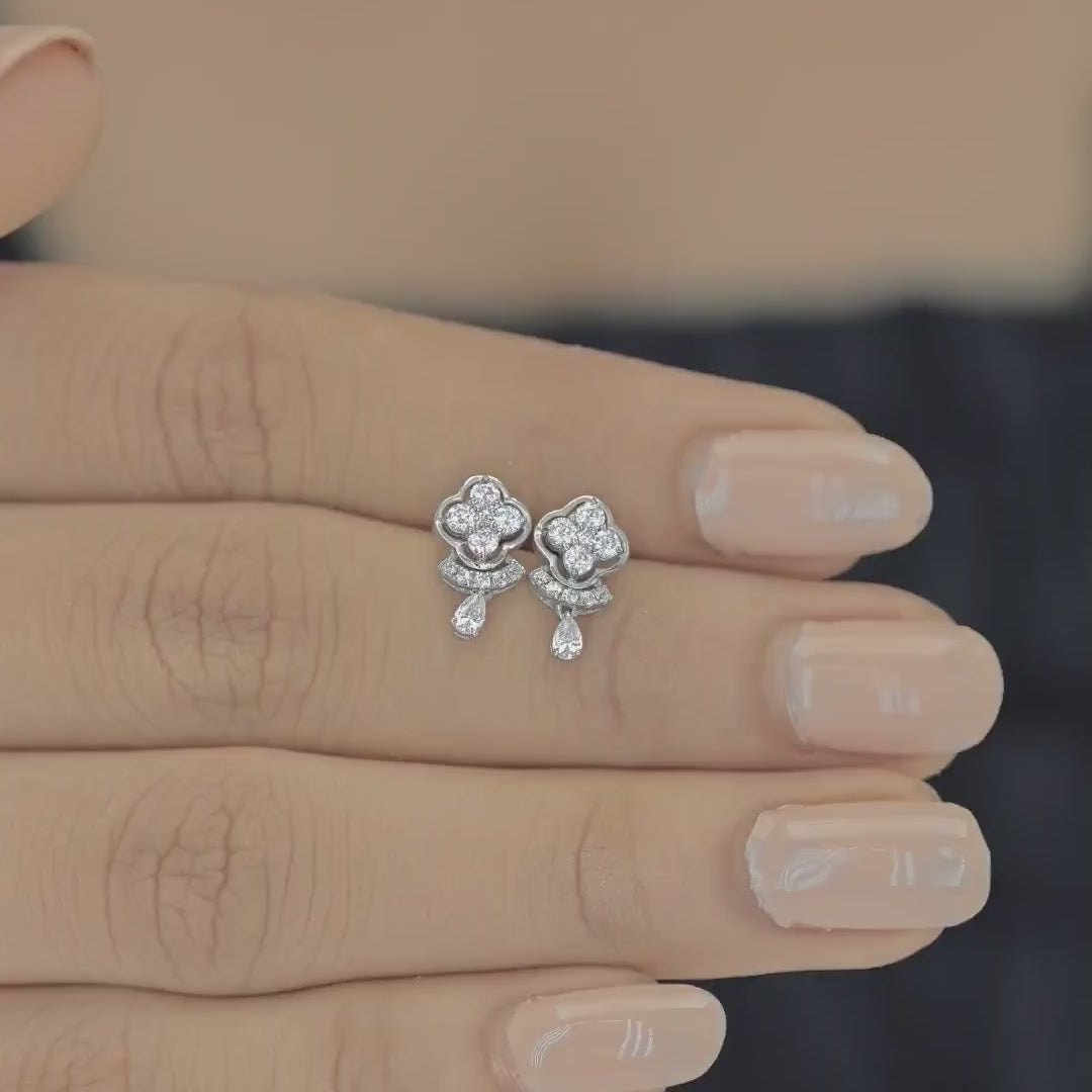925 sterling silver Drop Earring