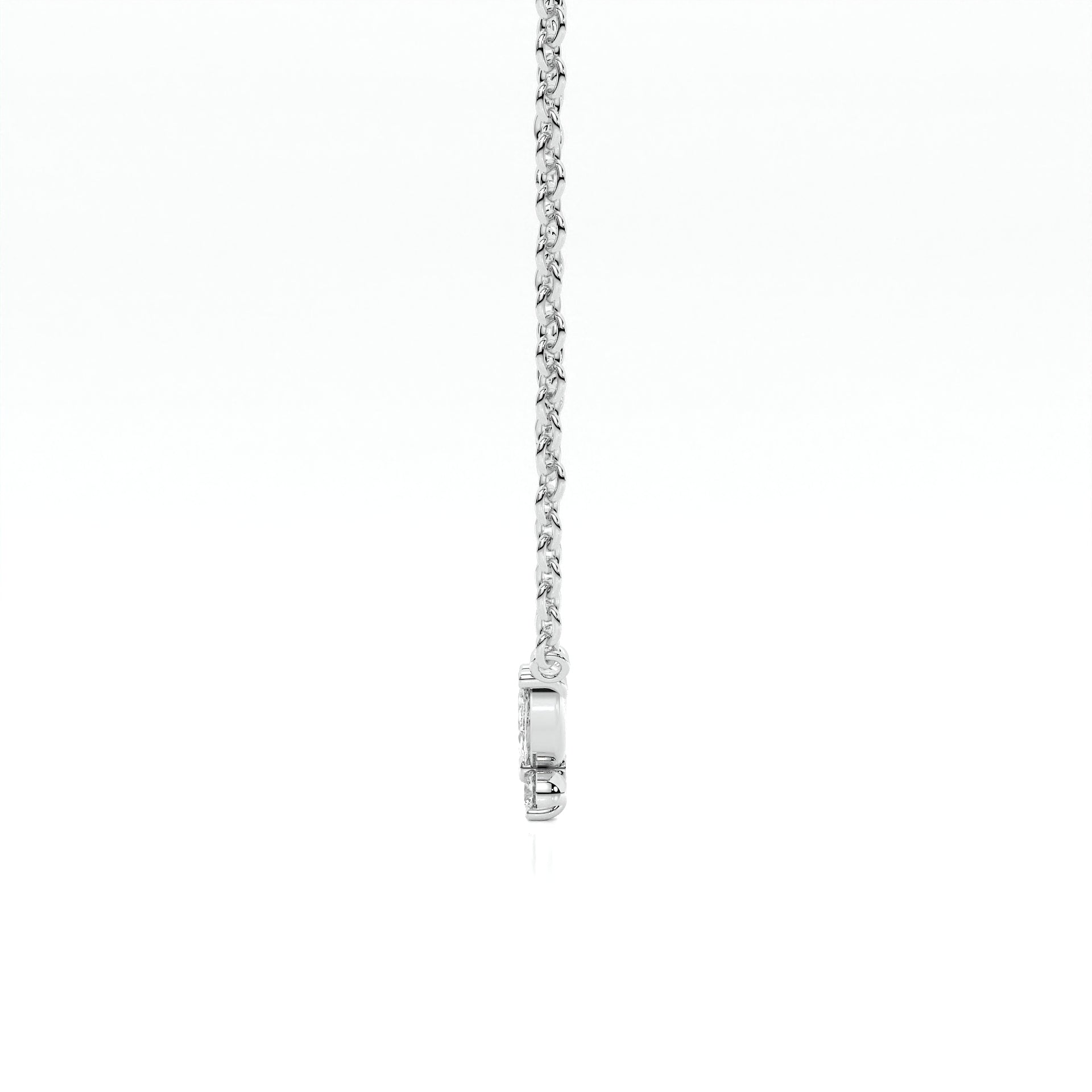 925 sterling Butterfly Diamond Necklaces