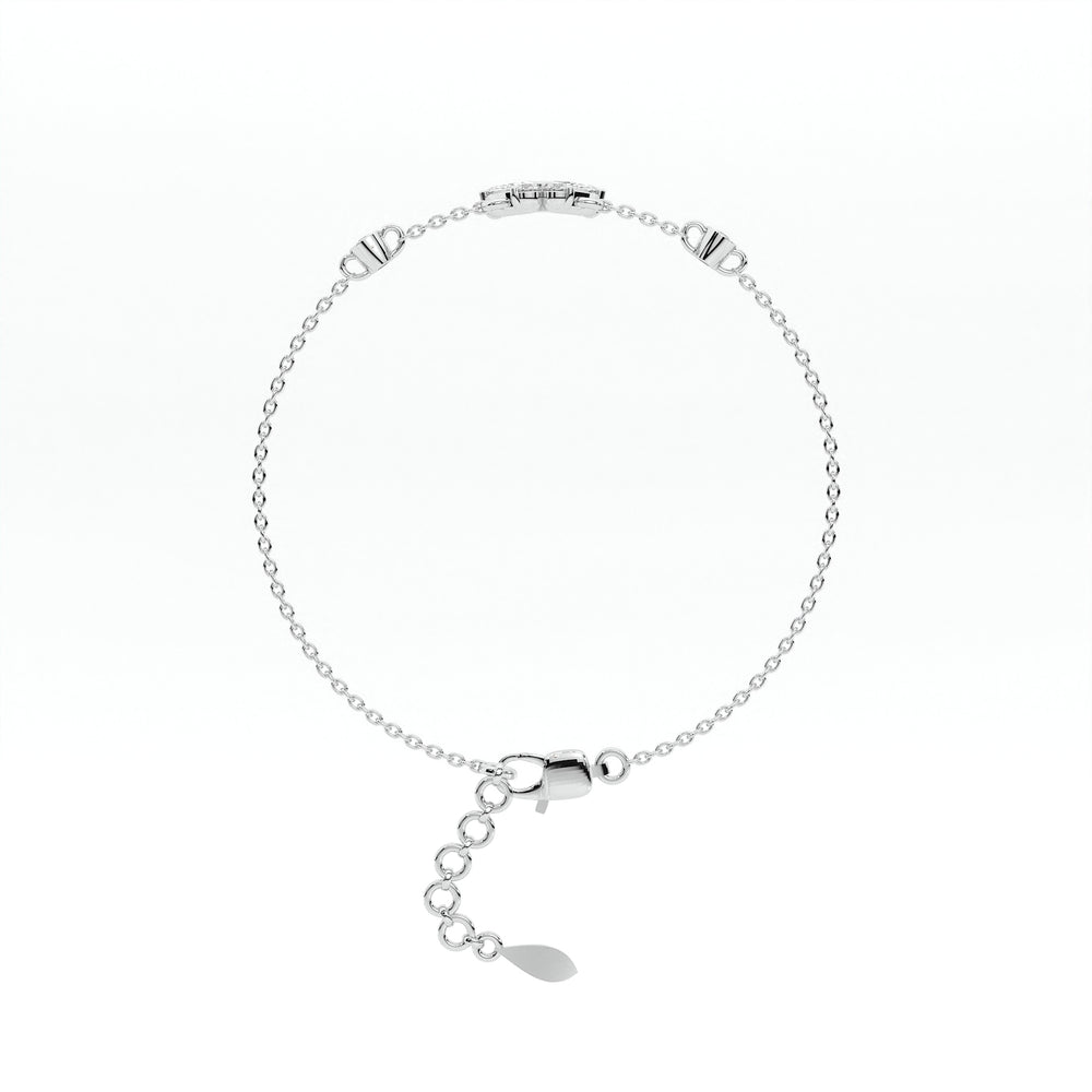 925 sterling Butterfly Diamond Bracelets