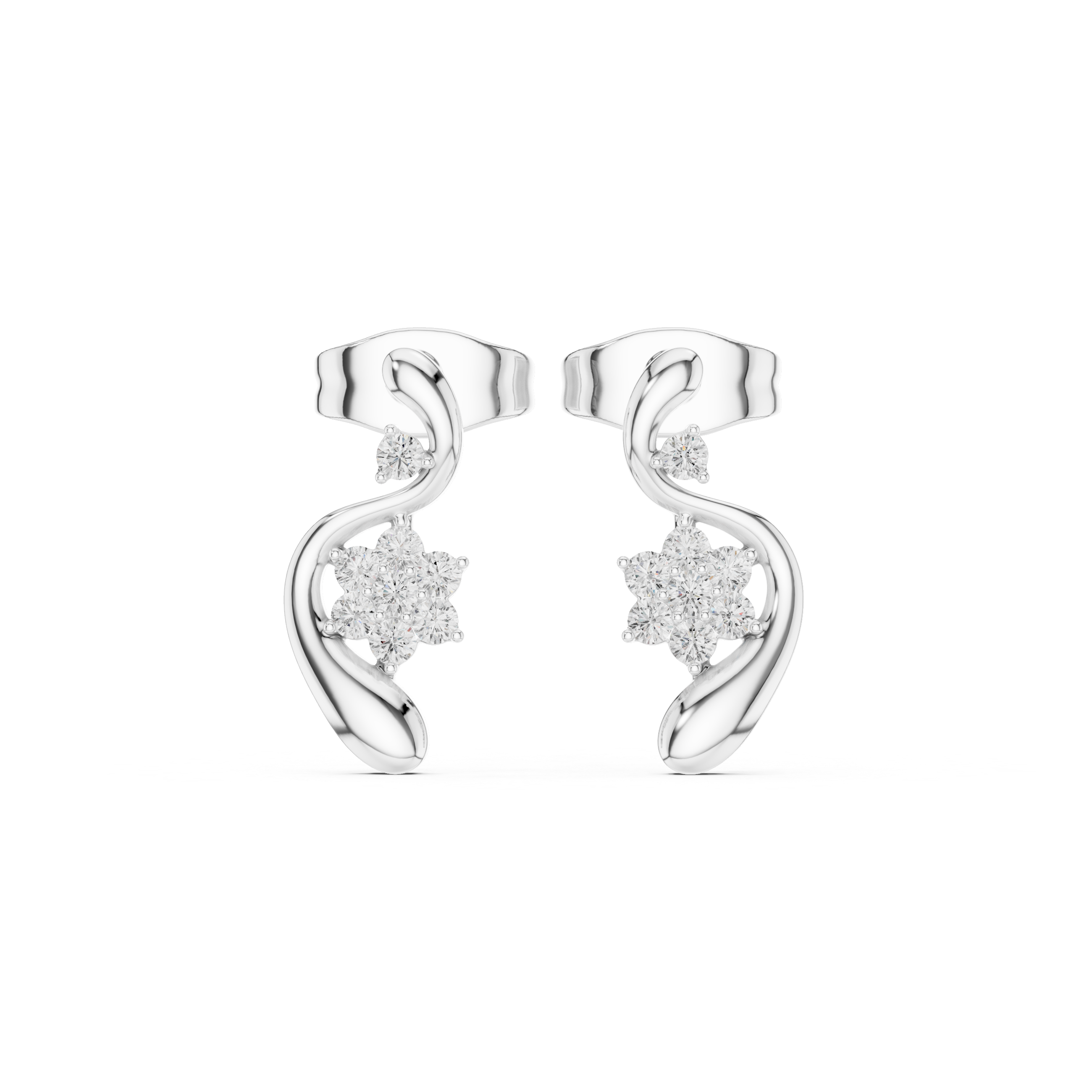 Elegant Snake Cluster earrings for women
